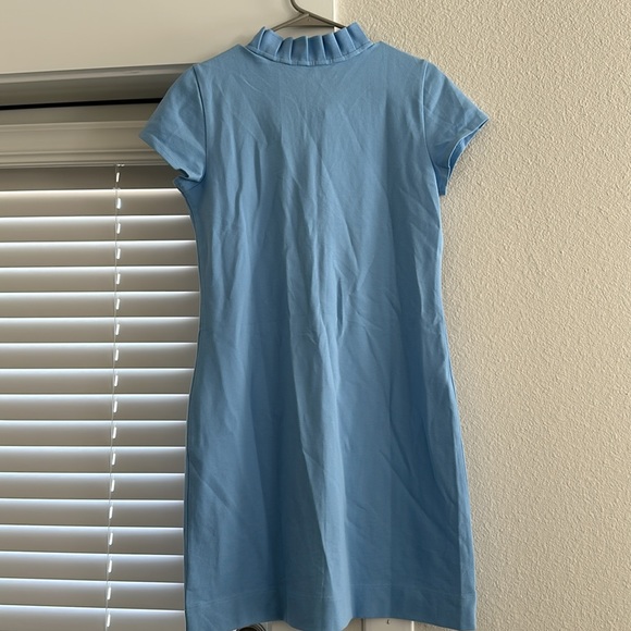 Lily Pulitzer Baby Blue Floral Collared Dress - Picture 5 of 5